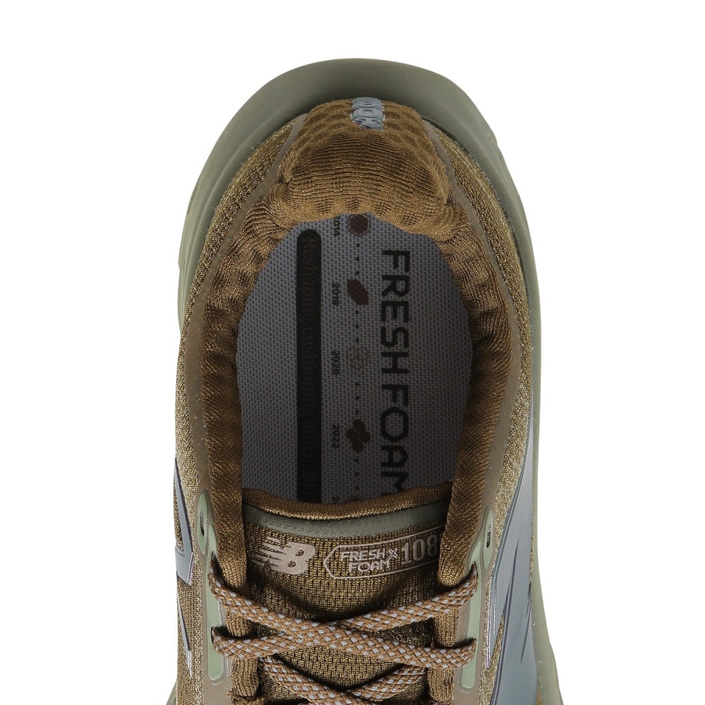 ニューバランス（new balance）（メンズ）ランニングシューズ ジョギングシューズ フレッシュフォーム X 1080 v14 カーキ M108014S D スニーカー