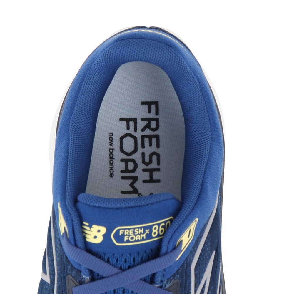 ニューバランス（new balance）（メンズ）ランニングシューズ ジョギングシューズ フレッシュ フォーム X 860 v14 ブルー M86014E4E