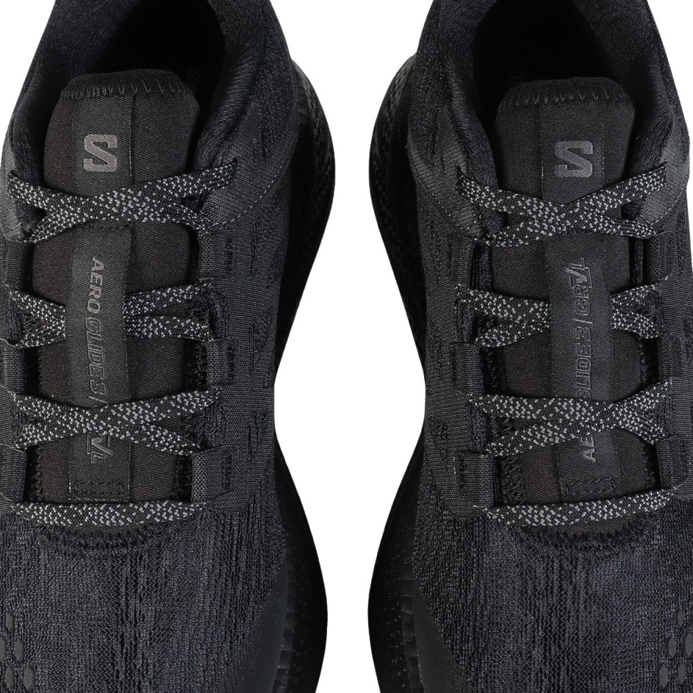 サロモン（SALOMON）（メンズ）ランニングシューズ ジョギングシューズ エアロ グライド 3 グラベル ブラック L47869300 スニーカー シューズ
