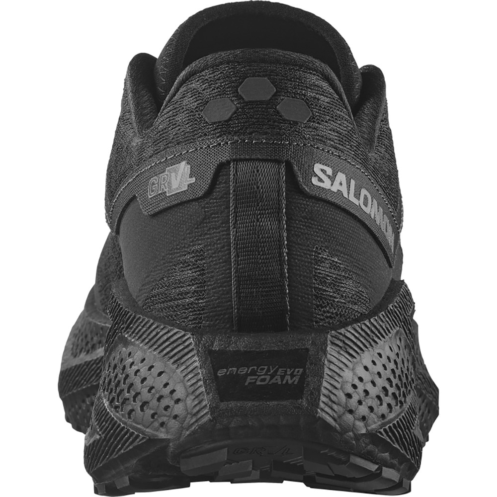 サロモン（SALOMON）（メンズ）ランニングシューズ ジョギングシューズ エアロ グライド 3 グラベル ブラック L47869300 スニーカー シューズ