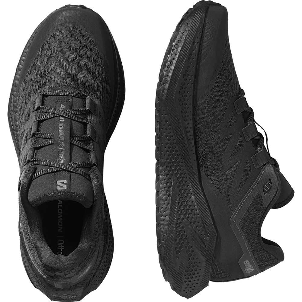 サロモン（SALOMON）（メンズ）ランニングシューズ ジョギングシューズ エアロ グライド 3 グラベル ブラック L47869300 スニーカー シューズ