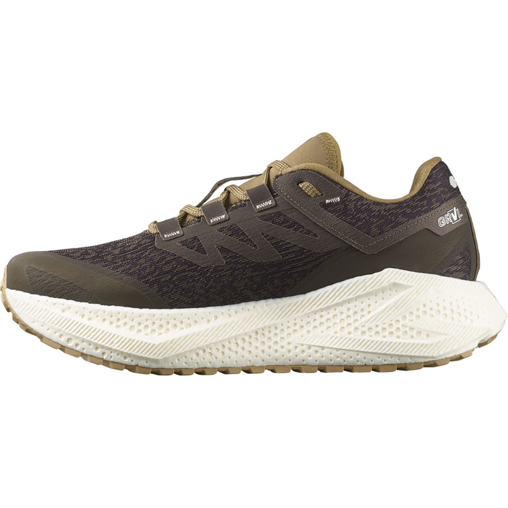 サロモン（SALOMON）（メンズ）ランニングシューズ ジョギングシューズ エアロ グライド 3 グラベル ブラウン L47869700 スニーカー シューズ