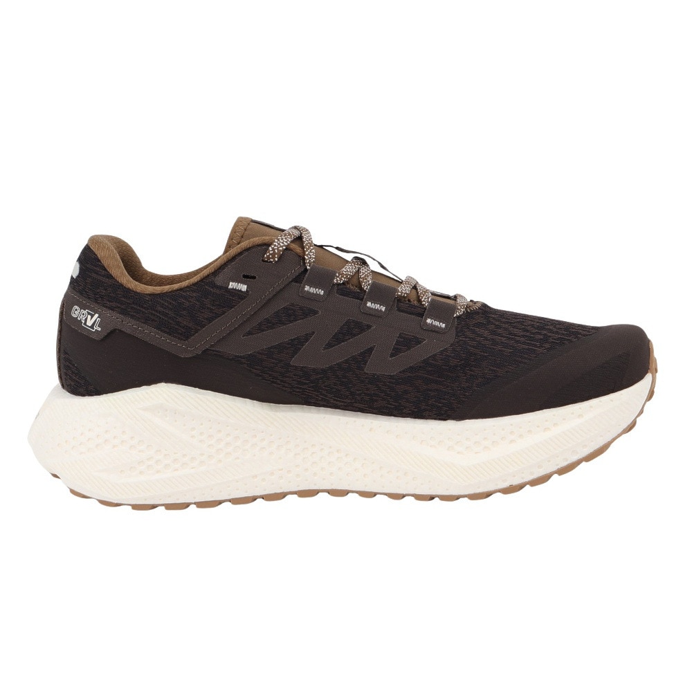 サロモン（SALOMON）（メンズ）ランニングシューズ ジョギングシューズ エアロ グライド 3 グラベル ブラウン L47869700 スニーカー シューズ