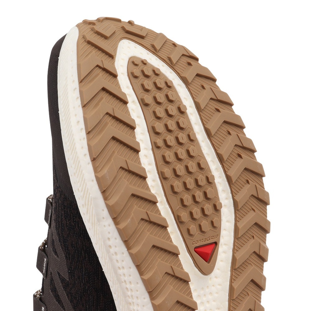 サロモン（SALOMON）（メンズ）ランニングシューズ ジョギングシューズ エアロ グライド 3 グラベル ブラウン L47869700 スニーカー シューズ