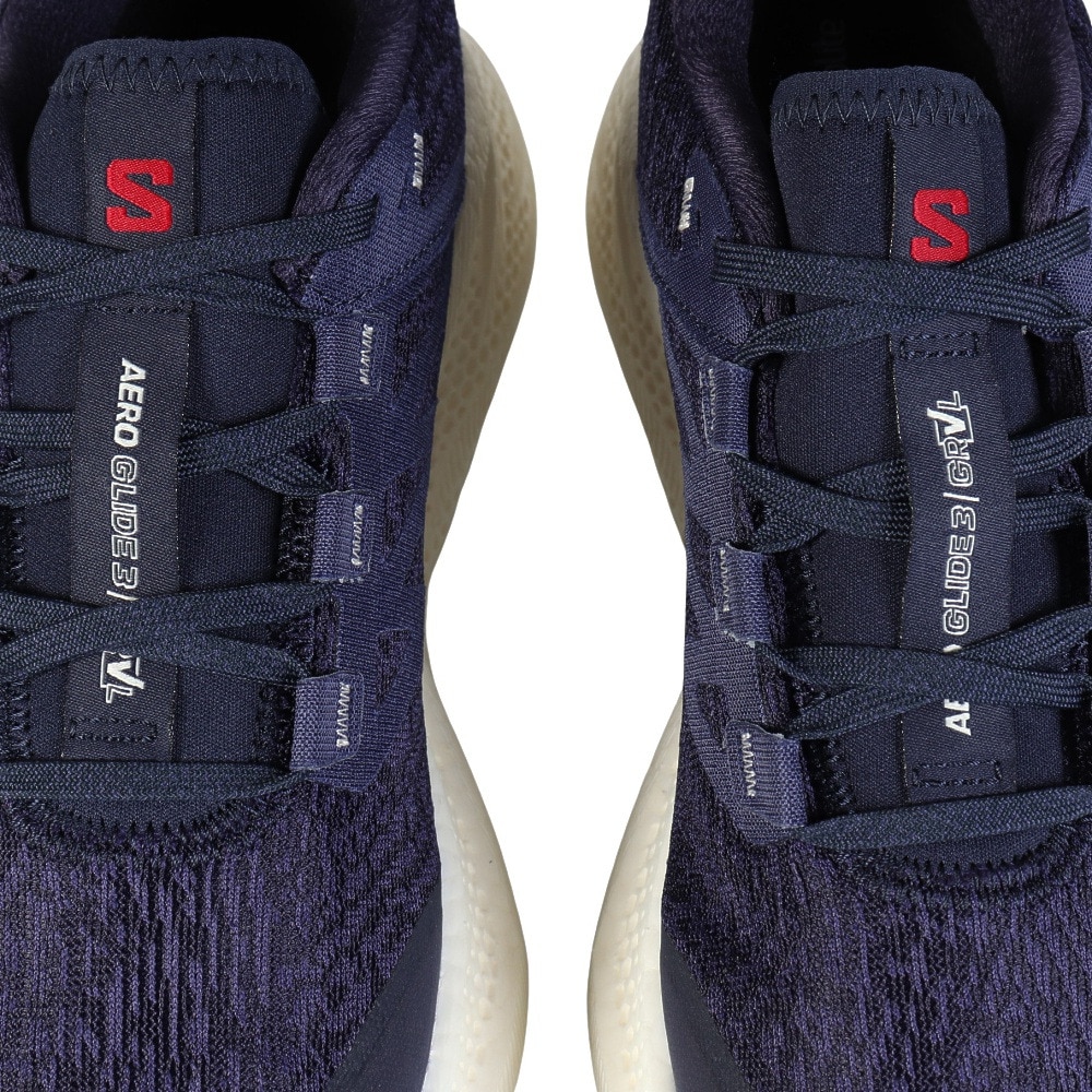 サロモン（SALOMON）（メンズ）ランニングシューズ ジョギングシューズ エアロ グライド 3 グラベル パープル L47869800 スニーカー シューズ