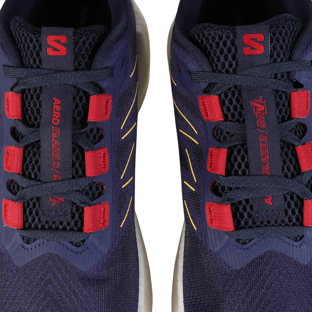 サロモン（SALOMON）（メンズ）ランニングシューズ ジョギングシューズ エアロ ブレイズ 3 グラベル パープル L47915400 スニーカー
