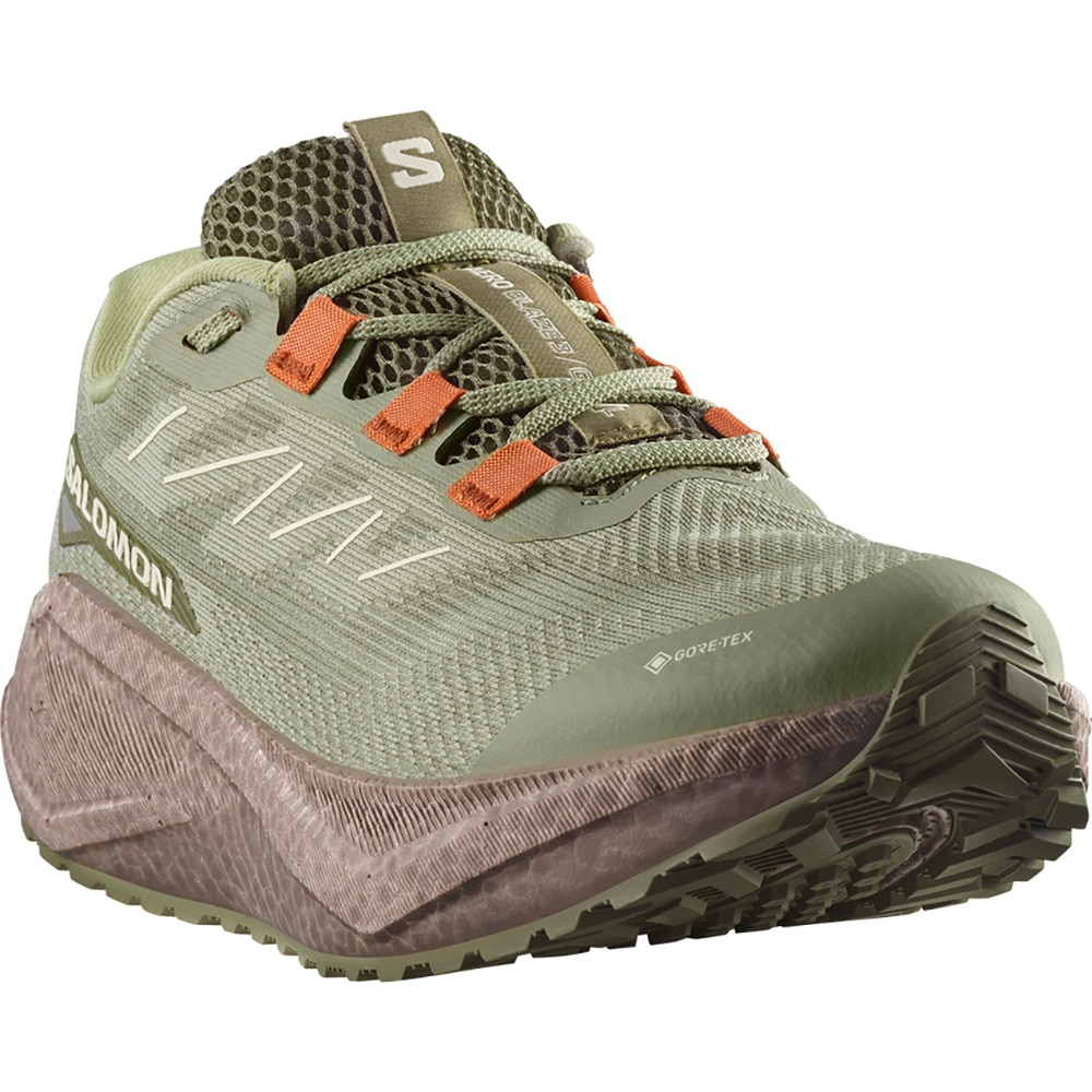 サロモン（SALOMON）（メンズ）ランニングシューズ ジョギングシューズ エアロ ブレイズ 3 グラベル GT グリーン L47978500 スニーカー