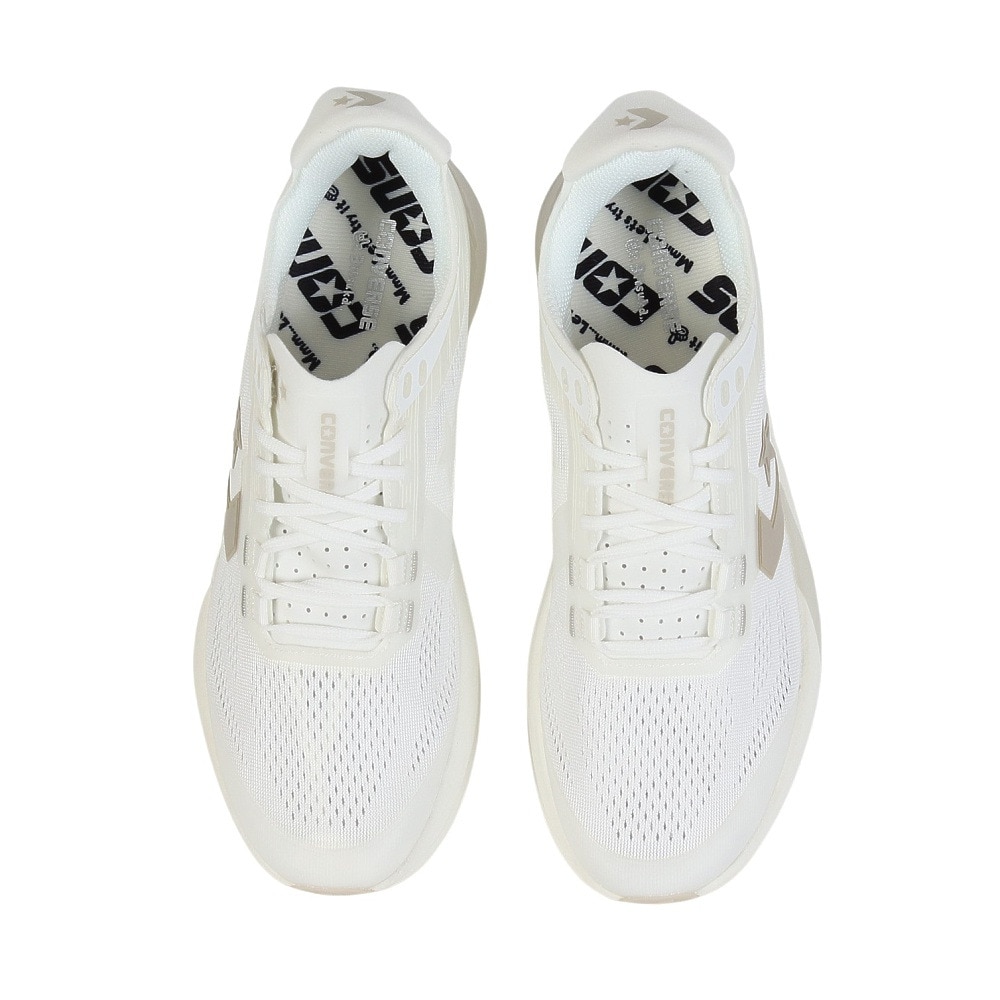 コンバース（CONVERSE）（メンズ）ランニングシューズ ジョギングシューズ コンズ ランリボルヴ 3itsuka ホワイト 33600100 スニーカー