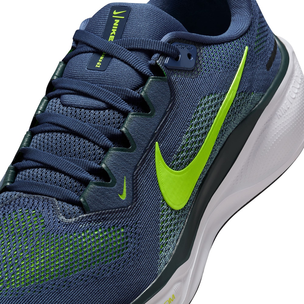 ナイキ（NIKE）（メンズ）ランニングシューズ ジョギングシューズ エア ズーム ペガサス 41 パープル グリーン FD2722-501