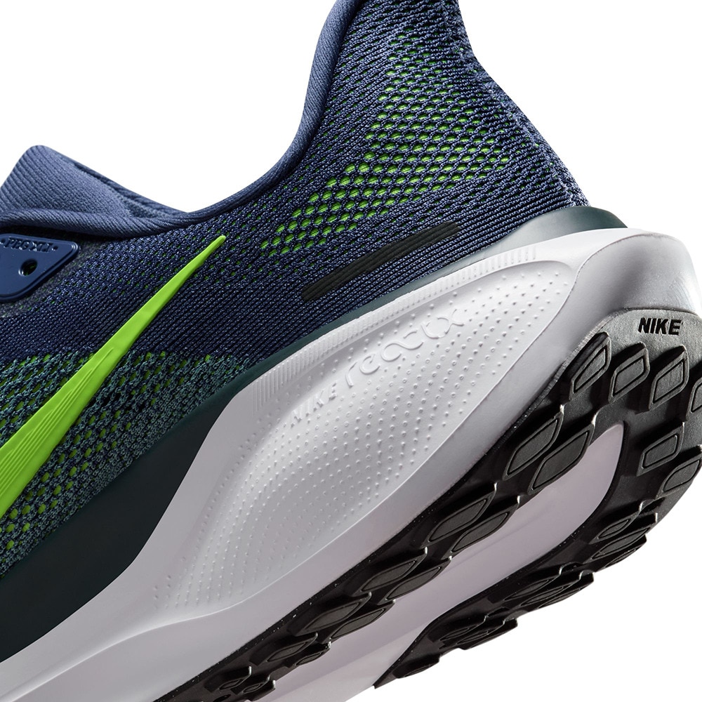 ナイキ（NIKE）（メンズ）ランニングシューズ ジョギングシューズ エア ズーム ペガサス 41 パープル グリーン FD2722-501