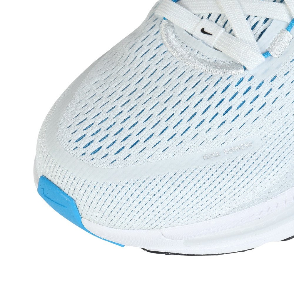 ナイキ（NIKE）（メンズ）ランニングシューズ ジョギングシューズ ズーム ボメロ 18 ホワイト ブルー HM6803-109 スニーカー