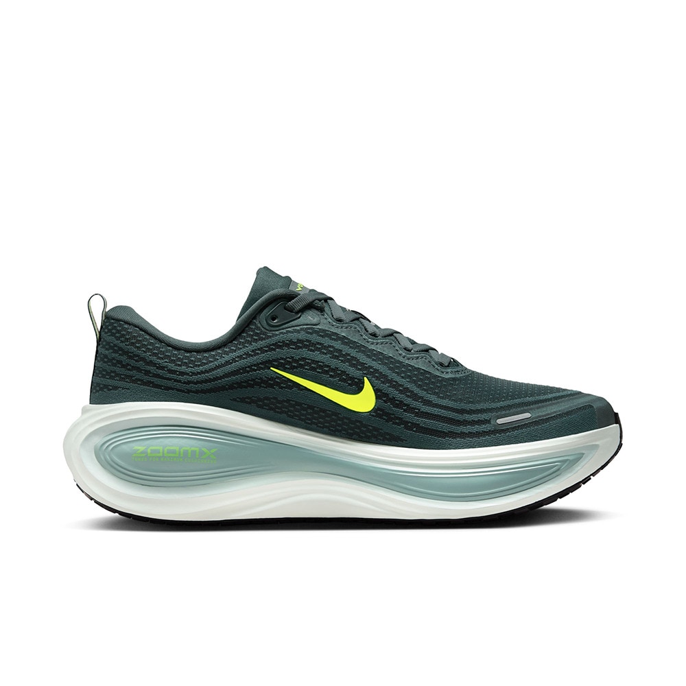 ナイキ（NIKE）（メンズ）ランニングシューズ ジョギングシューズ ズーム ボメロ プラス ブラック グリーン HV8150-300