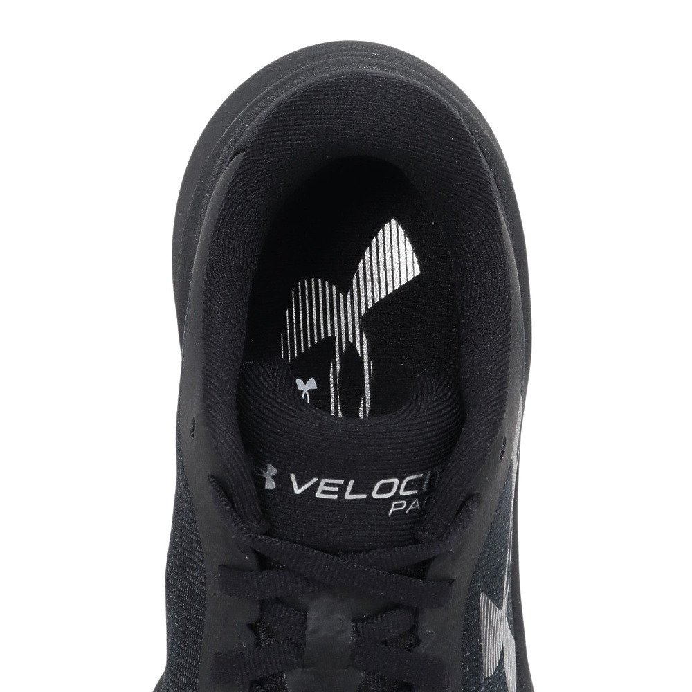 アンダーアーマー（UNDER ARMOUR）（メンズ）ランニングシューズ ジョギングシューズ UA ベロシティ ペース ブラック 6009107 001 スポーツ シューズ