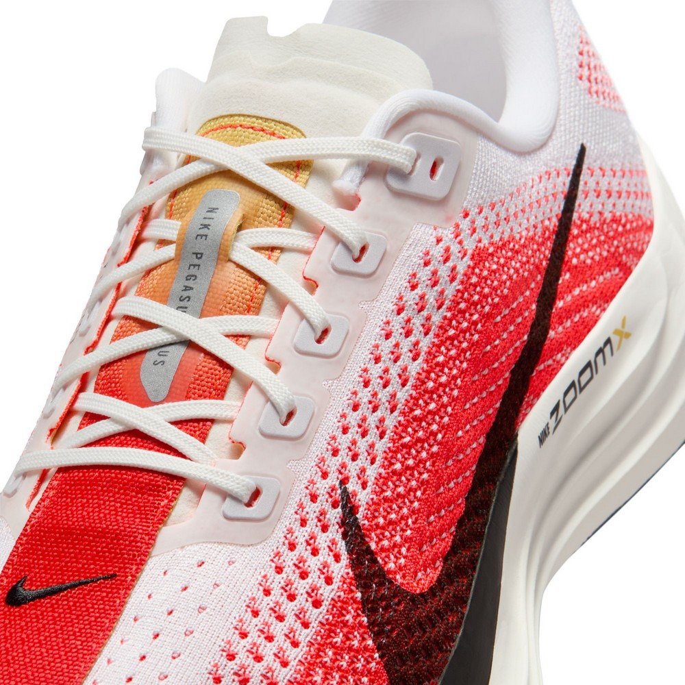 ナイキ（NIKE）（メンズ）ランニングシューズ ジョギングシューズ ペガサス プラス ホワイト レッド FQ7262-103 スポーツシューズ
