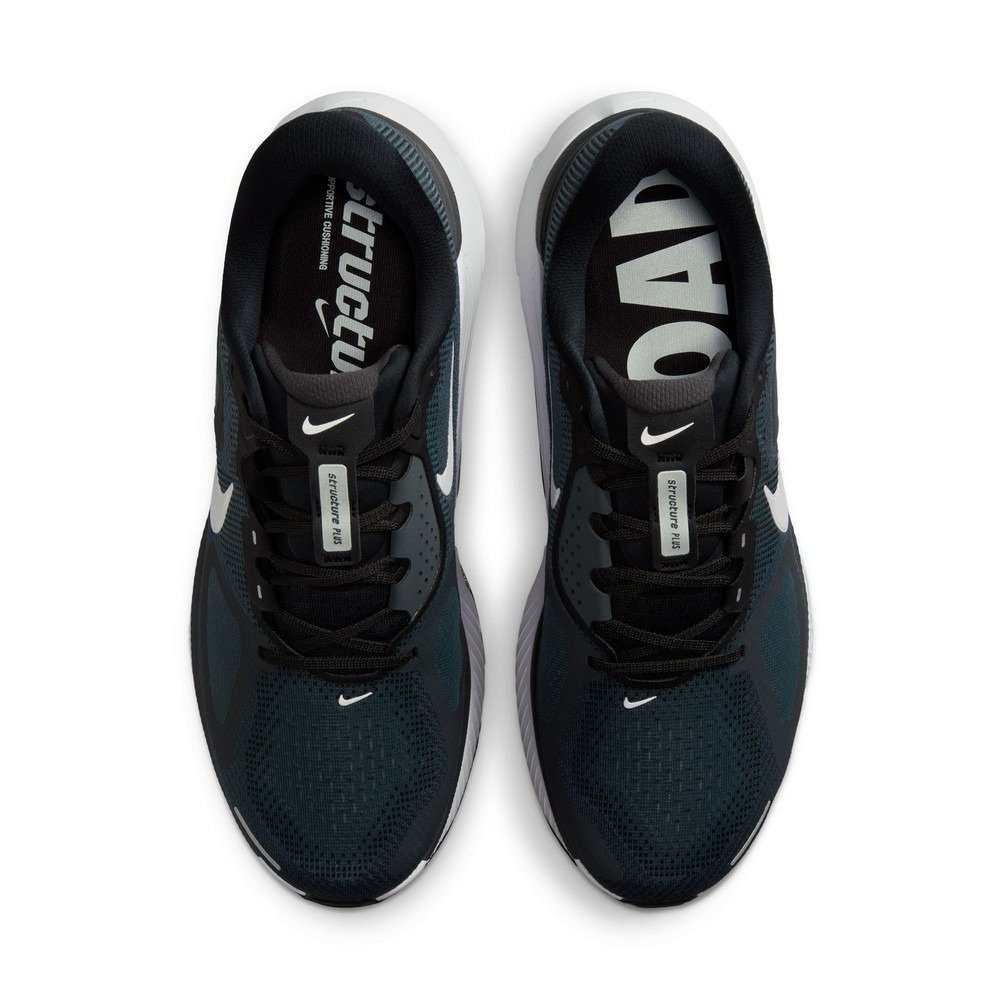 ナイキ（NIKE）（メンズ）ランニングシューズ ジョギングシューズ ストラクチャー プラス ワイド ブラック IM2535-001 