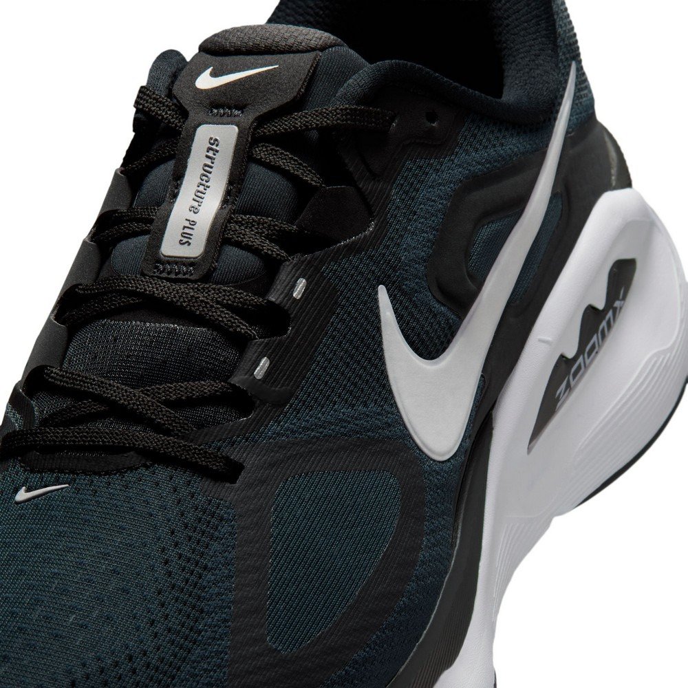 ナイキ（NIKE）（メンズ）ランニングシューズ ジョギングシューズ ストラクチャー プラス ワイド ブラック IM2535-001 