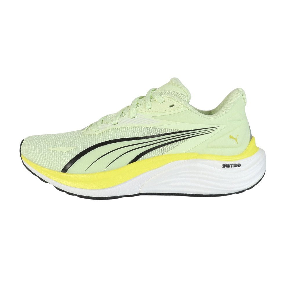 プーマ（PUMA）（メンズ）ランニングシューズ ジョギングシューズ エレクトリファイ ニトロ 4 フラッシュイエロー 31078918 スポーツ シューズ