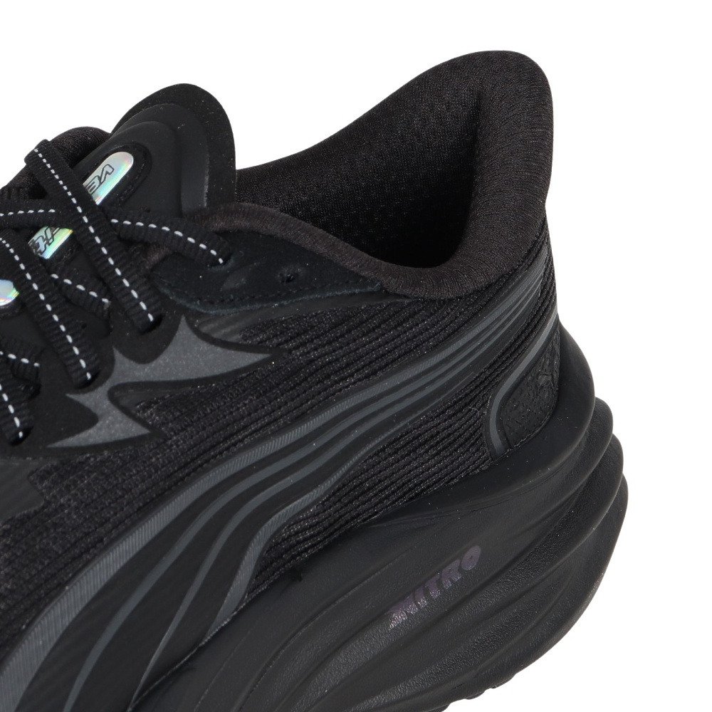 プーマ（PUMA）（メンズ）ランニングシューズ ジョギングシューズ ヴェロシティ ニトロ 4 ワイド ブラック 31206601 スポーツ シューズ