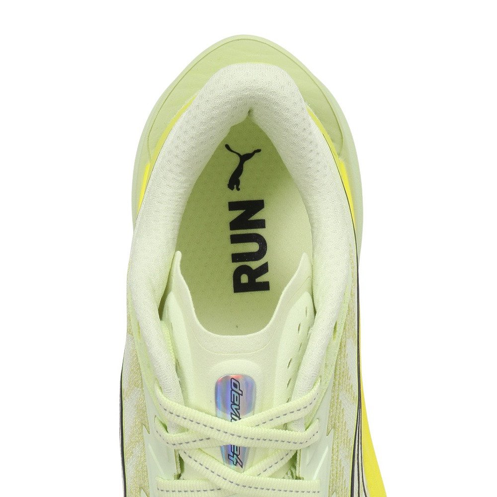 プーマ（PUMA）（メンズ）ランニングシューズ ジョギングシューズ ディヴィエイト ニトロ 4 フラッシュイエロー 31212304 スポーツ シューズ