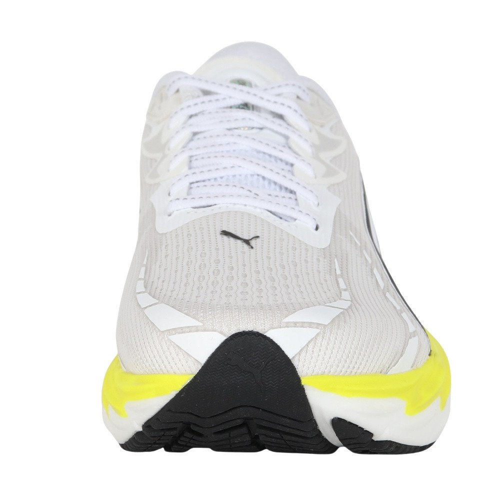 プーマ（PUMA）（メンズ）ランニングシューズ ジョギングシューズ ヴェロシティ ニトロ 4 ホワイト イエロー 31263509 スポーツ シューズ