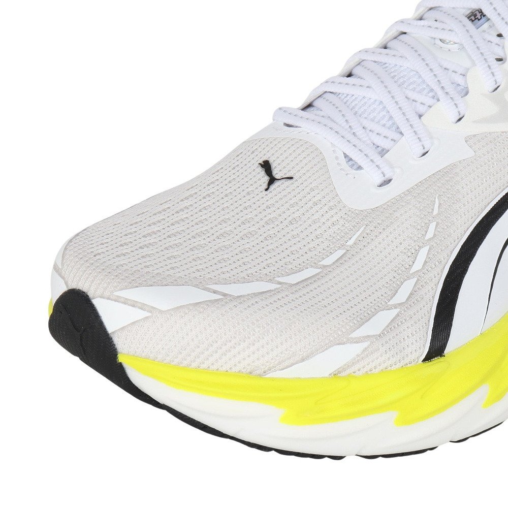 プーマ（PUMA）（メンズ）ランニングシューズ ジョギングシューズ ヴェロシティ ニトロ 4 ホワイト イエロー 31263509 スポーツ シューズ