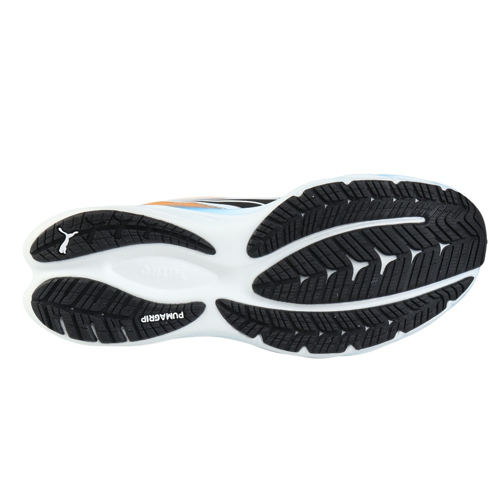 プーマ（PUMA）（メンズ）ランニングシューズ ジョギングシューズ ヴェロシティ ニトロ 4 駅伝 ホワイト ブルー 31342401 スニーカー