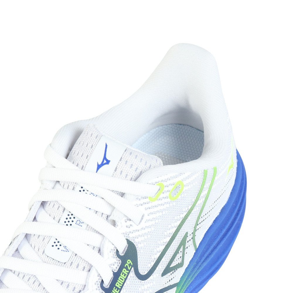 ★ミズノ　新品　陸上シューズ　軽量　メッシュ　ホワイト　26.5　レザー×化繊 ミズノ（MIZUNO）（メンズ）ランニングシューズ ジョギングシューズ