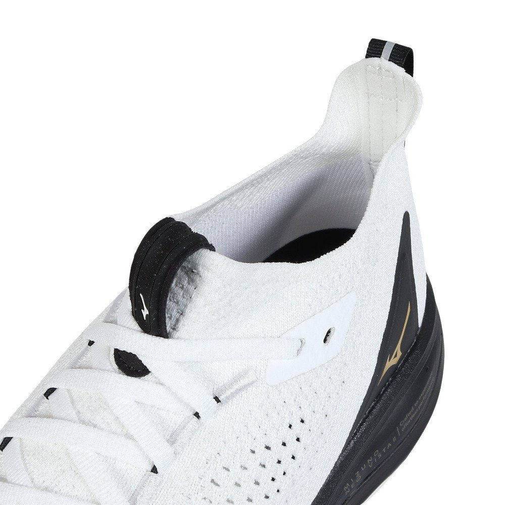 ミズノ（MIZUNO）（メンズ、レディース）ランニングシューズ ジョギングシューズ ネオ ビスタ 2 ホワイト ゴールド J1GC263401 スポーツ シューズ 