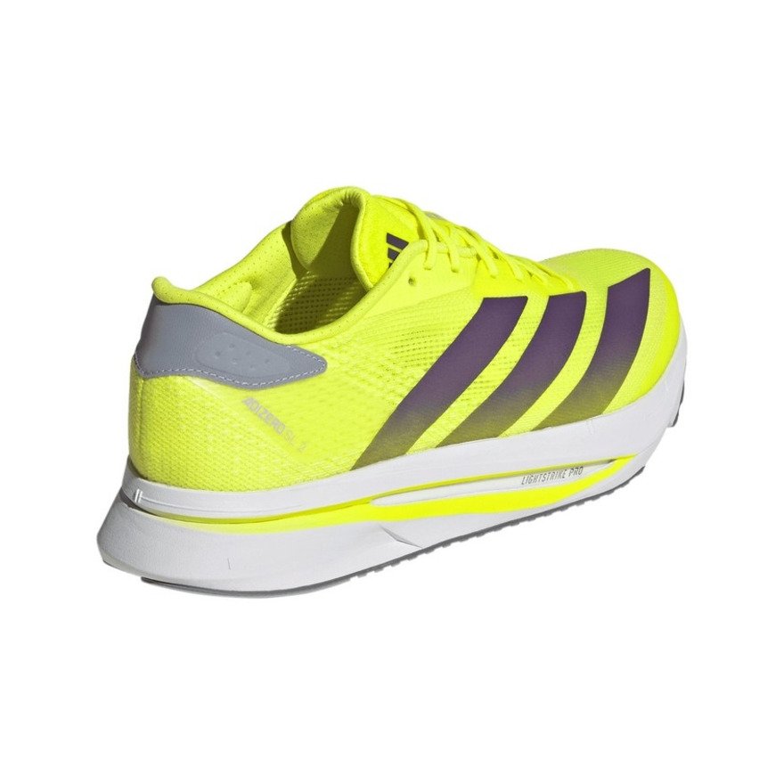 アディダス（adidas）（メンズ）ランニングシューズ ジョギングシューズ アディゼロ SL 2 フラッシュイエロー NMQ07-JQ3128 スポーツ シューズ