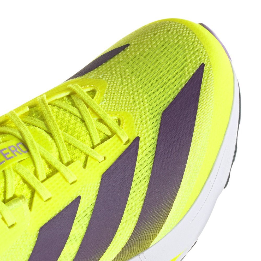 アディダス（adidas）（メンズ）ランニングシューズ ジョギングシューズ アディゼロ SL 2 フラッシュイエロー NMQ07-JQ3128 スポーツ シューズ