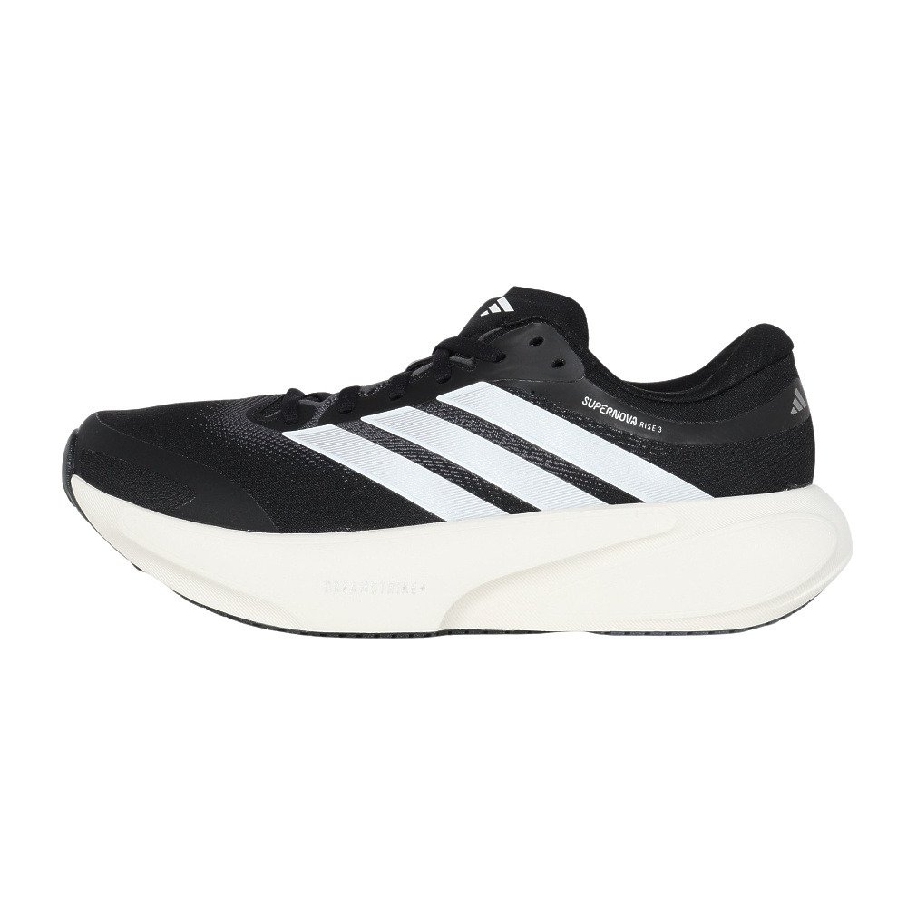 アディダス（adidas）（メンズ）ランニングシューズ ジョギングシューズ スーパーノヴァ ライズ 3 ワイド ブラック OMV76-JQ5953 スポーツ シューズ