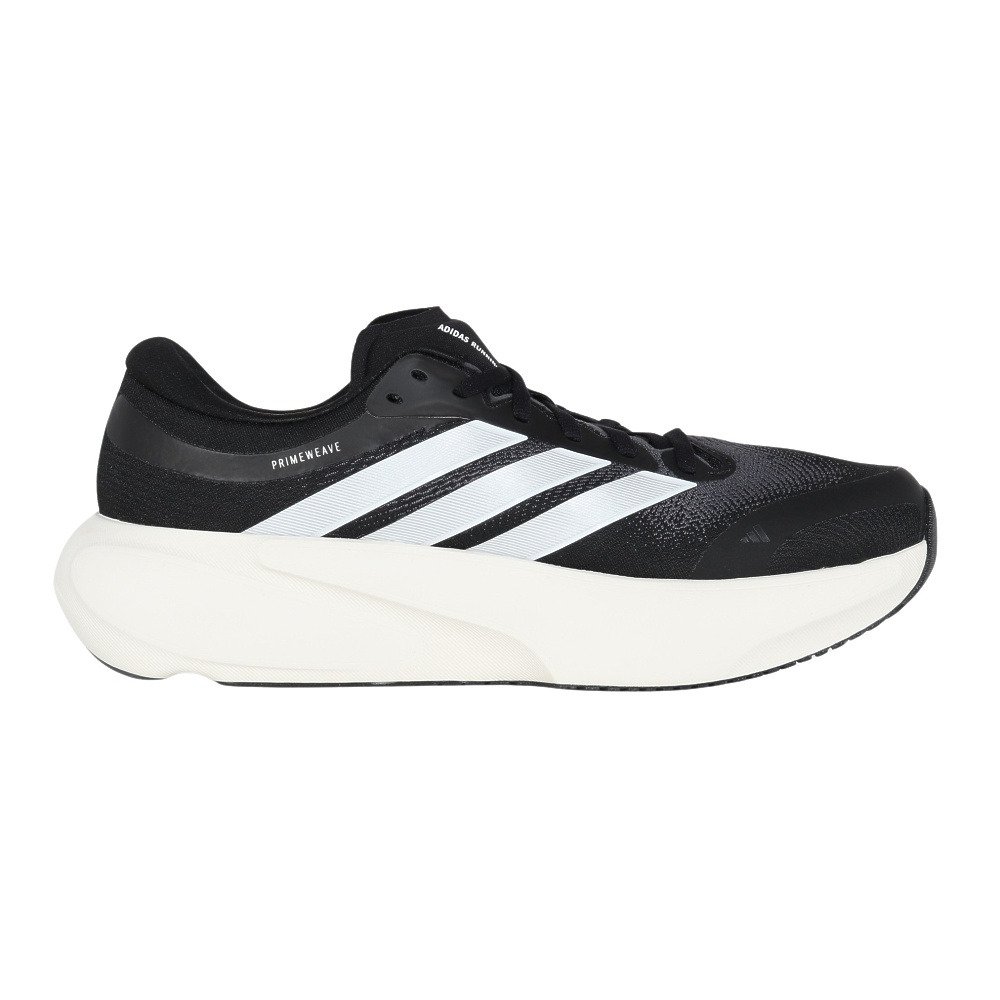 アディダス（adidas）（メンズ）ランニングシューズ ジョギングシューズ スーパーノヴァ ライズ 3 ワイド ブラック OMV76-JQ5953 スポーツ シューズ