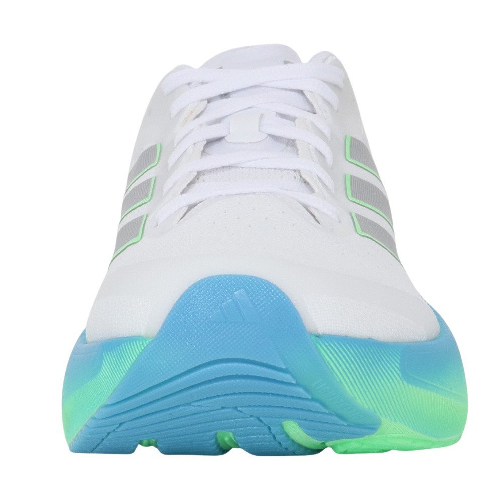 アディダス（adidas）（メンズ）ランニングシューズ ジョギングシューズ スーパーノヴァ ライズ 3 ホワイト シルバー OMW04-JP8680 スポーツ シューズ