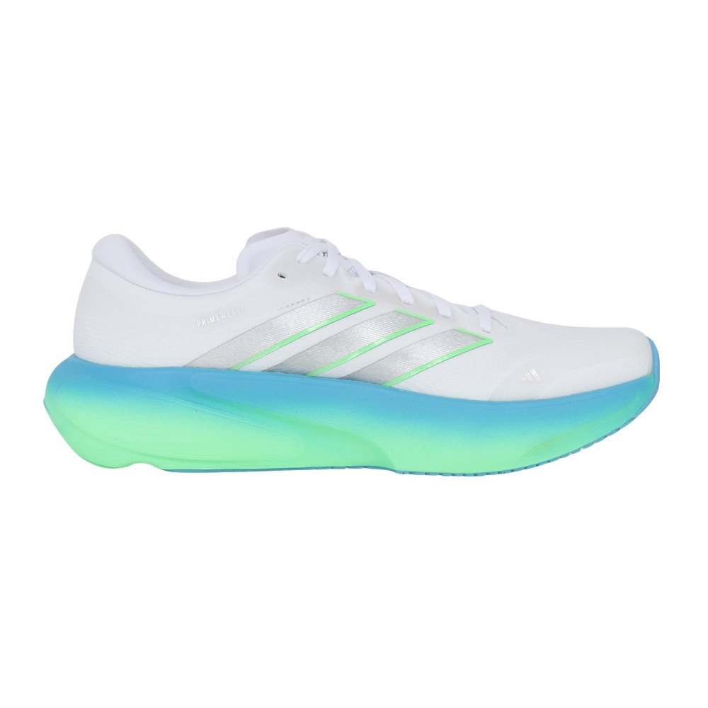 アディダス（adidas）（メンズ）ランニングシューズ ジョギングシューズ スーパーノヴァ ライズ 3 ホワイト シルバー OMW04-JP8680 スポーツ シューズ