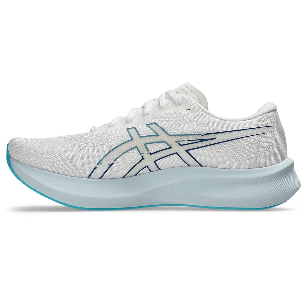 アシックス（ASICS）（メンズ）ランニングシューズ ジョギングシューズ エボライド スピード 3 ワイド ホワイト ブルー 1011B968.101 スポーツシューズ