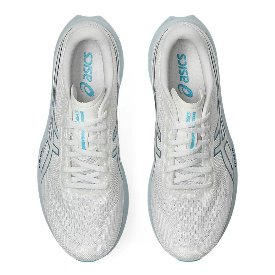 アシックス（ASICS）（メンズ）ランニングシューズ ジョギングシューズ エボライド スピード 3 ホワイト ブルー 1011B969.101 スポーツシューズ