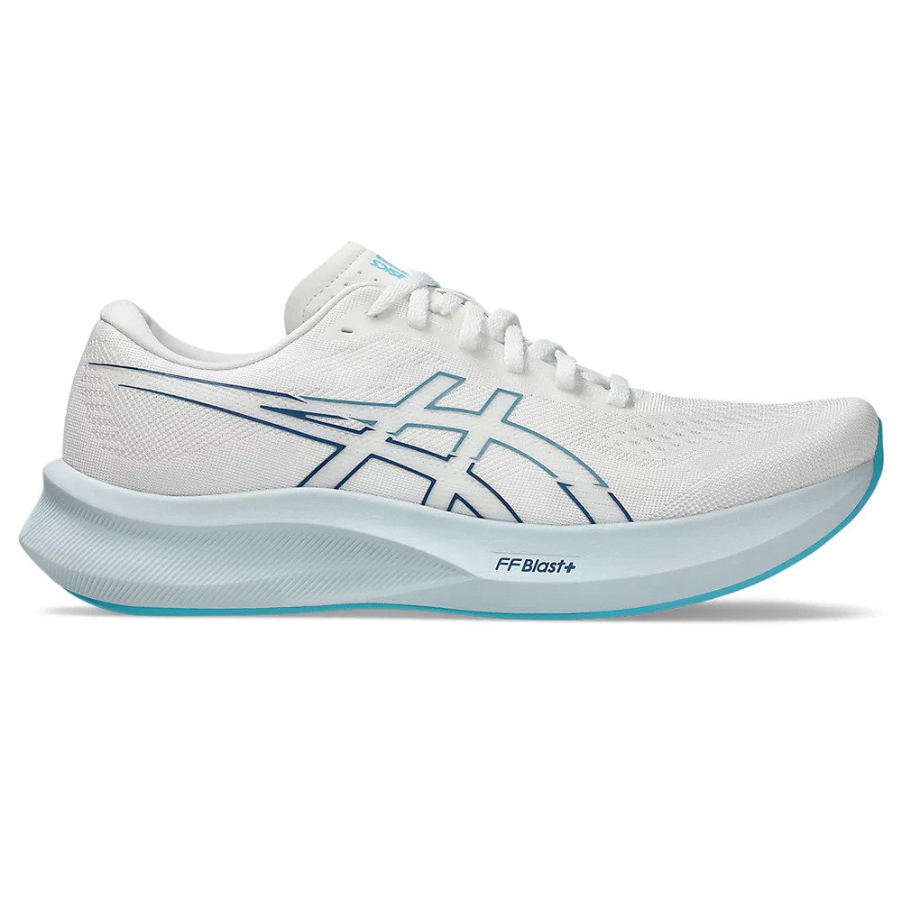 アシックス（ASICS）（メンズ）ランニングシューズ ジョギングシューズ エボライド スピード 3 ホワイト ブルー 1011B969.101 スポーツシューズ