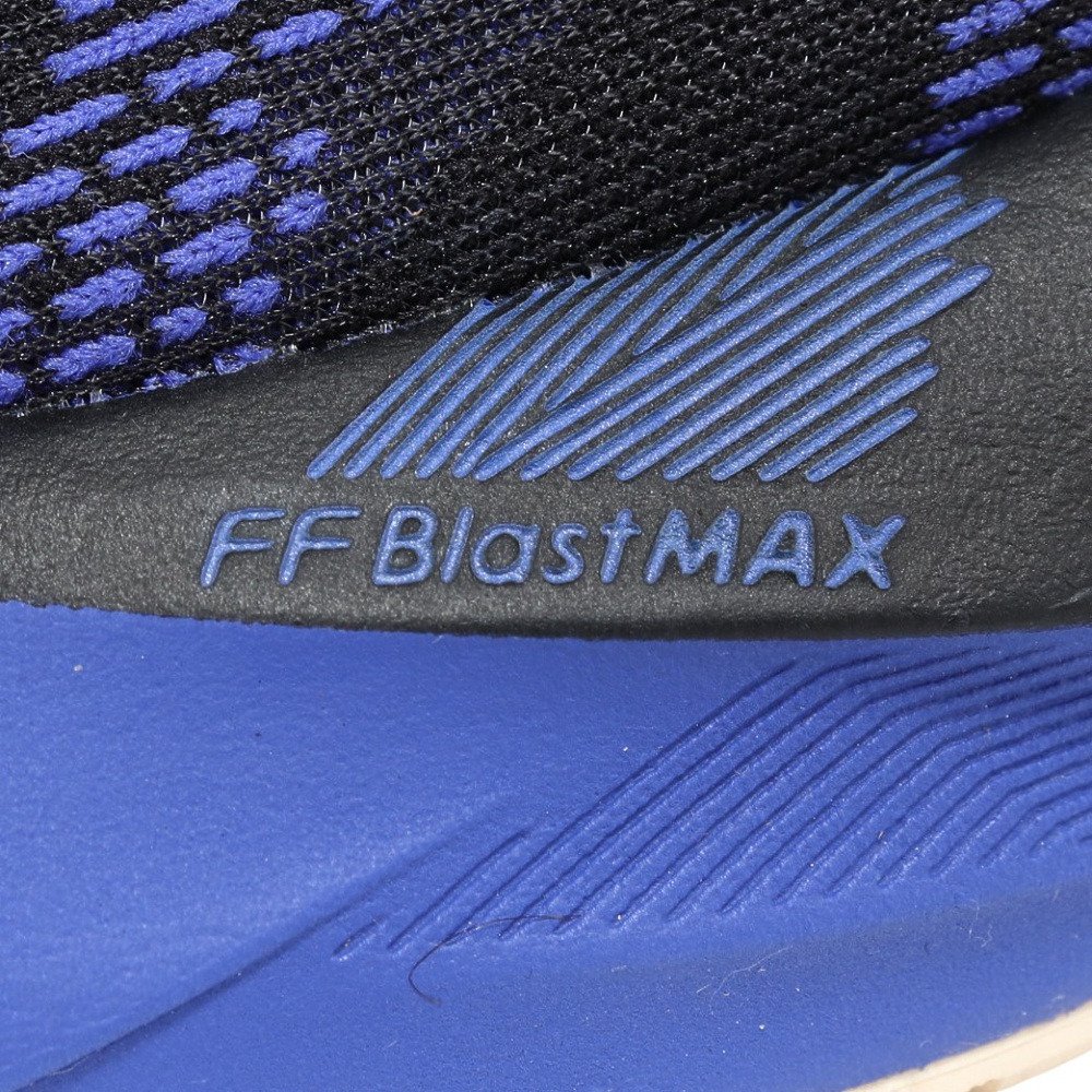 アシックス（ASICS）（メンズ）ランニングシューズ ジョギングシューズ ノヴァブラスト 5 ブラック ブルー 1011B974.004