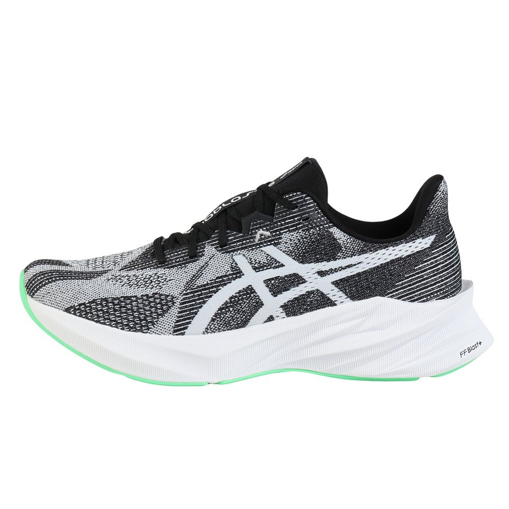 アシックス（ASICS）（メンズ）ランニングシューズ ジョギングシューズ ダイナブラスト 5 ブラック ホワイト 1011B983.003 スポーツシューズ