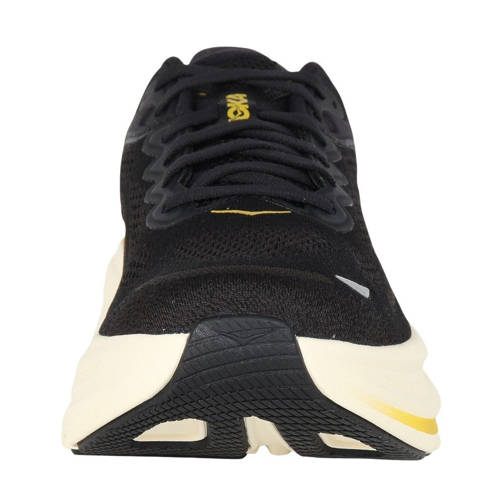 ホカ（HOKA）（メンズ）ランニングシューズ ジョギングシューズ BONDI 9 ワイド ブラック 1162013-CWG