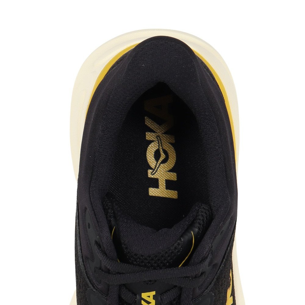 ホカ（HOKA）（メンズ）ランニングシューズ ジョギングシューズ BONDI 9 ワイド ブラック 1162013-CWG