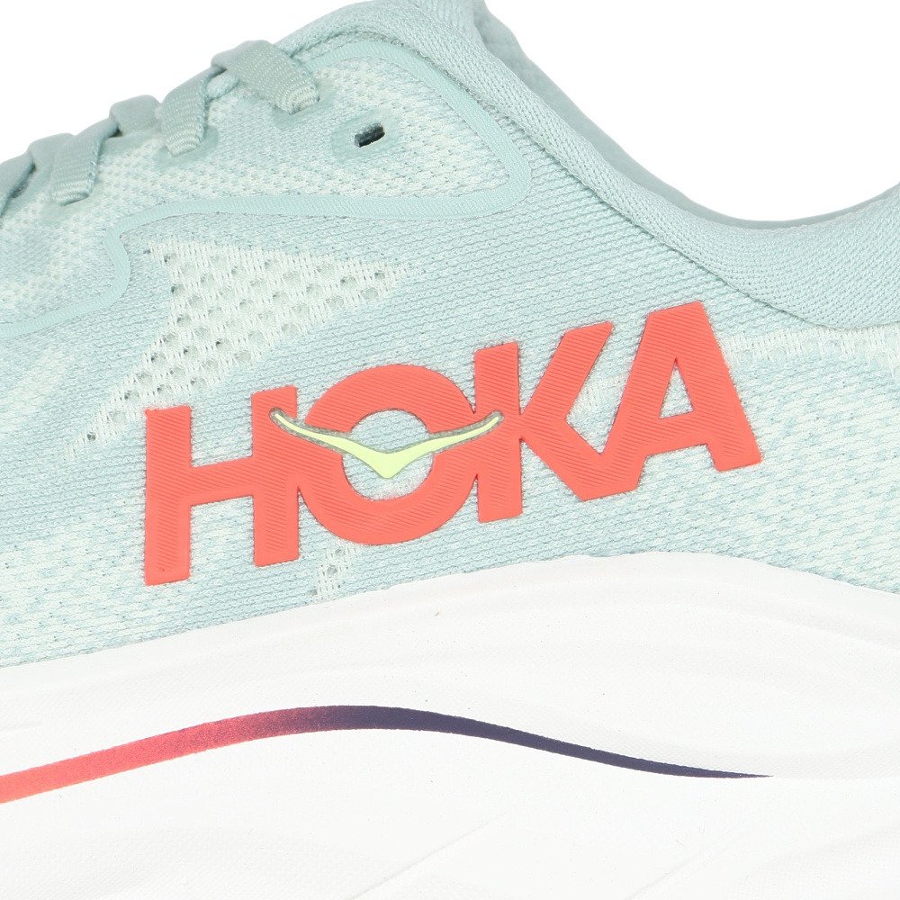 ホカ（HOKA）（メンズ）ランニングシューズ ジョギングシューズ クリフトン 10 ワイド グリーン レッド 1162032-SGNN スポーツ シューズ