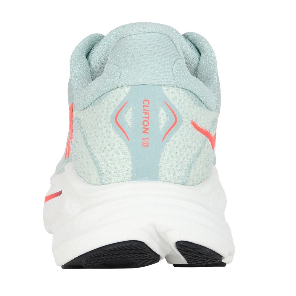 ホカ（HOKA）（メンズ）ランニングシューズ ジョギングシューズ クリフトン 10 ワイド グリーン レッド 1162032-SGNN スポーツ シューズ