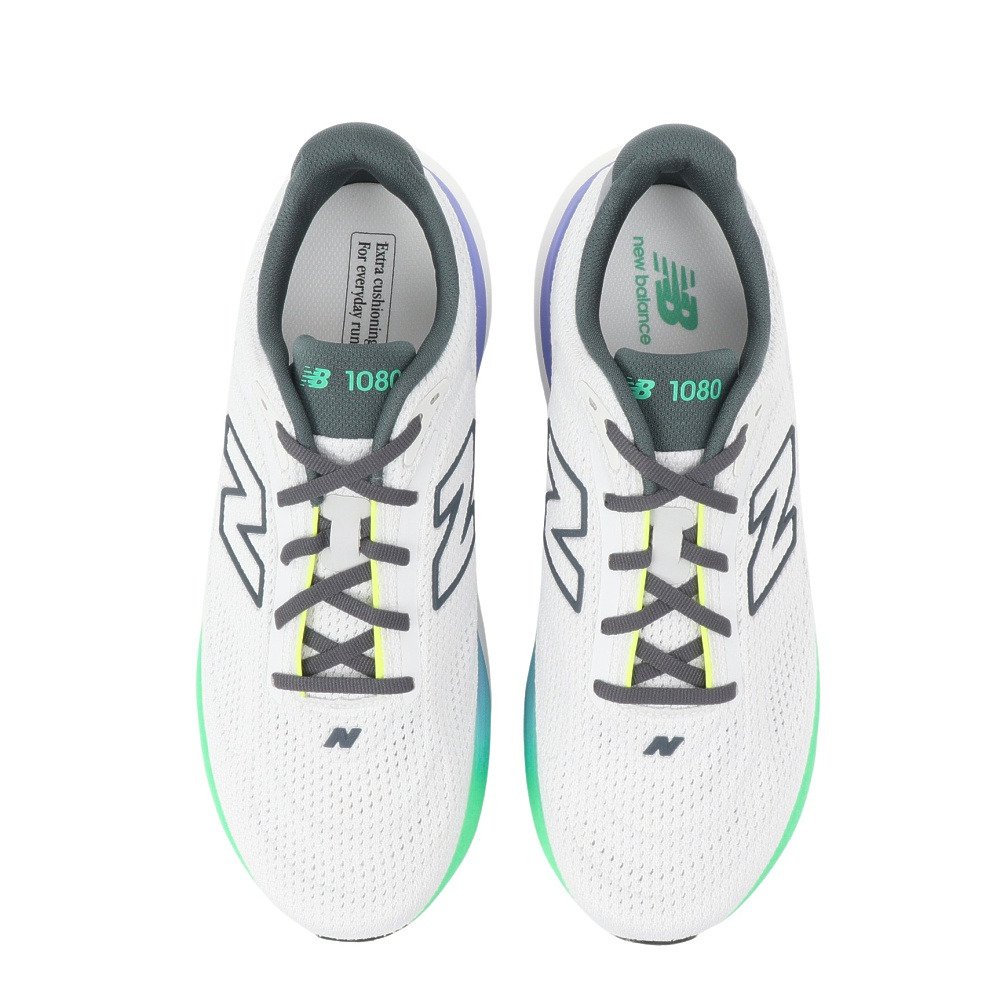 ニューバランス（new balance）（メンズ）ランニングシューズ ジョギングシューズ 1080 v15 ホワイト M10808MP2E スポーツ シューズ