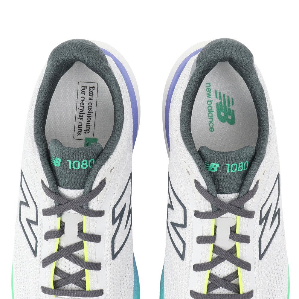 ニューバランス（new balance）（メンズ）ランニングシューズ ジョギングシューズ 1080 v15 ホワイト M10808MP2E スポーツ シューズ