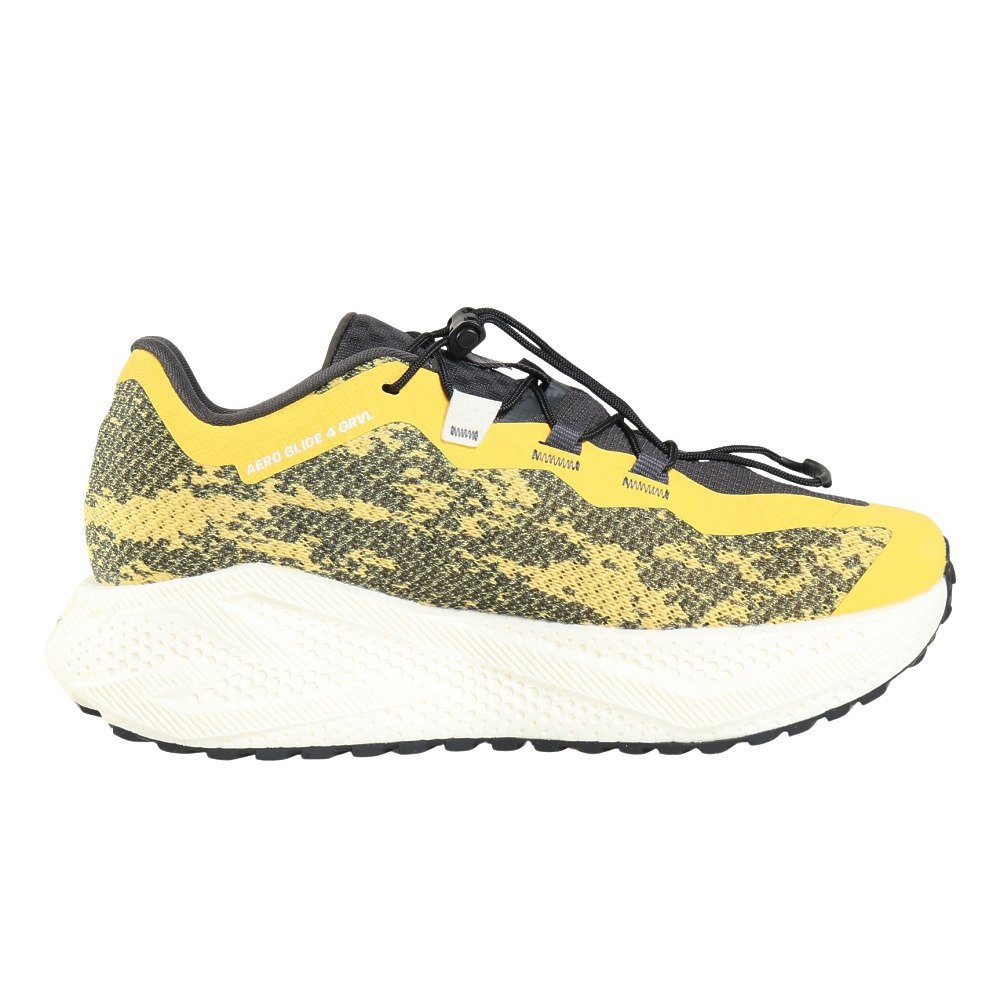 ランニングシューズ ジョギングシューズ エアロ グライド 4 イエロー GRVL L49175000 スポーツ シューズ 7