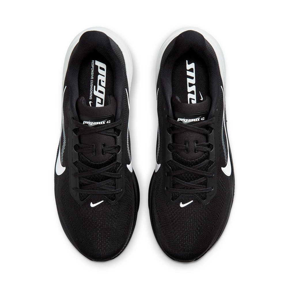 ナイキ（NIKE）（メンズ）ランニングシューズ ジョギングシューズ エア ズーム ペガサス 42 ワイド ブラック IR1228-001