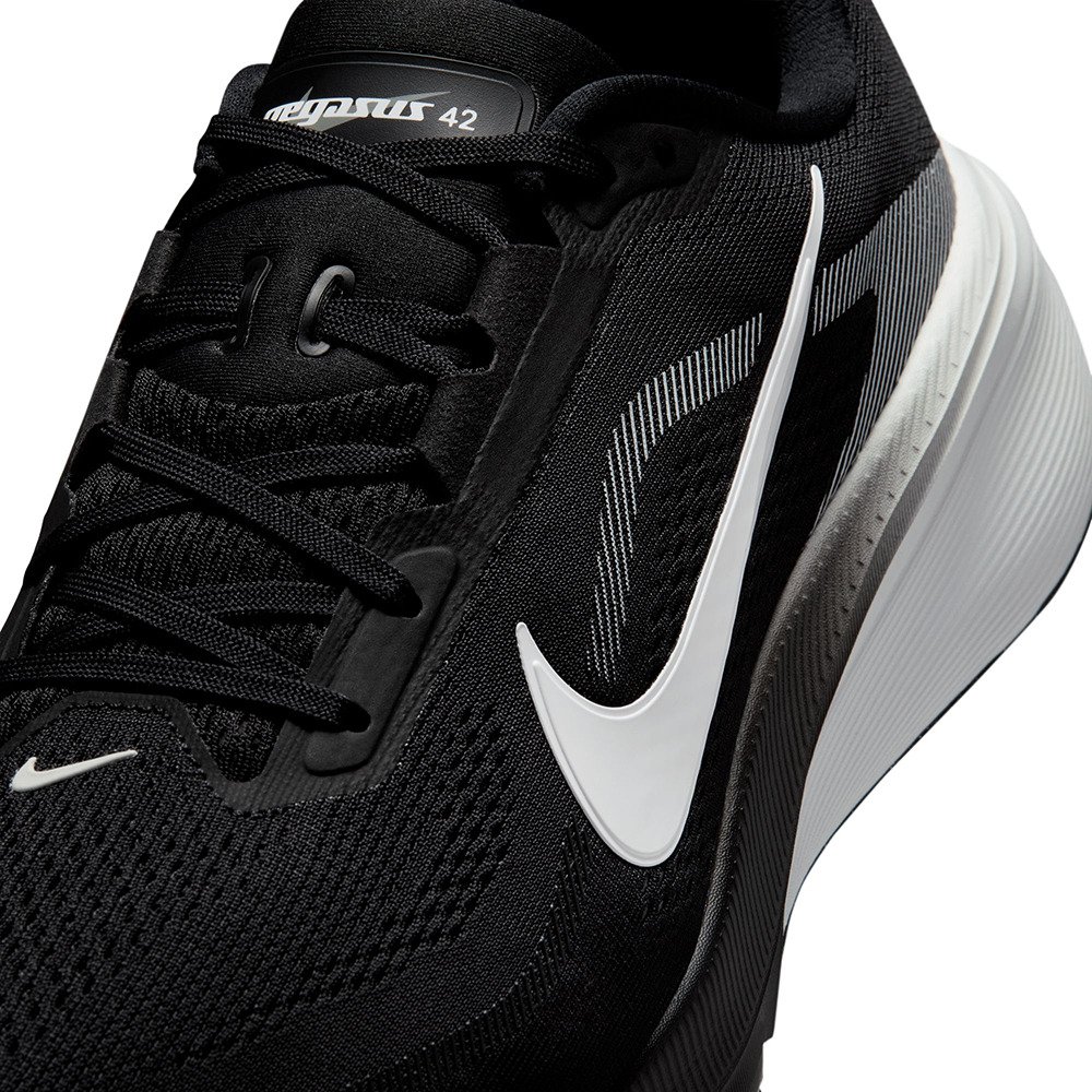 ナイキ（NIKE）（メンズ）ランニングシューズ ジョギングシューズ エア ズーム ペガサス 42 ワイド ブラック IR1228-001