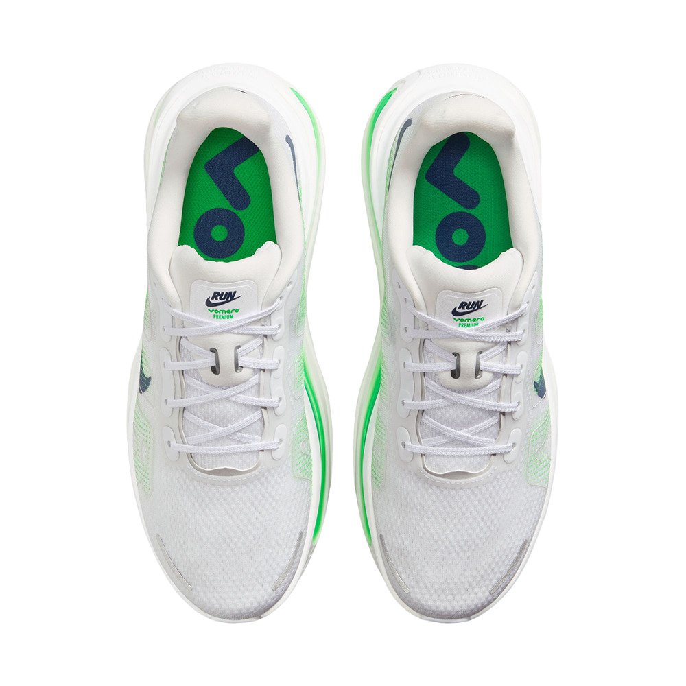 ナイキ（NIKE）（メンズ）ランニングシューズ ジョギングシューズ ズーム ボメロ プレミアム ホワイト グリーン HQ2050-102 スポーツ シューズ トレーニング
