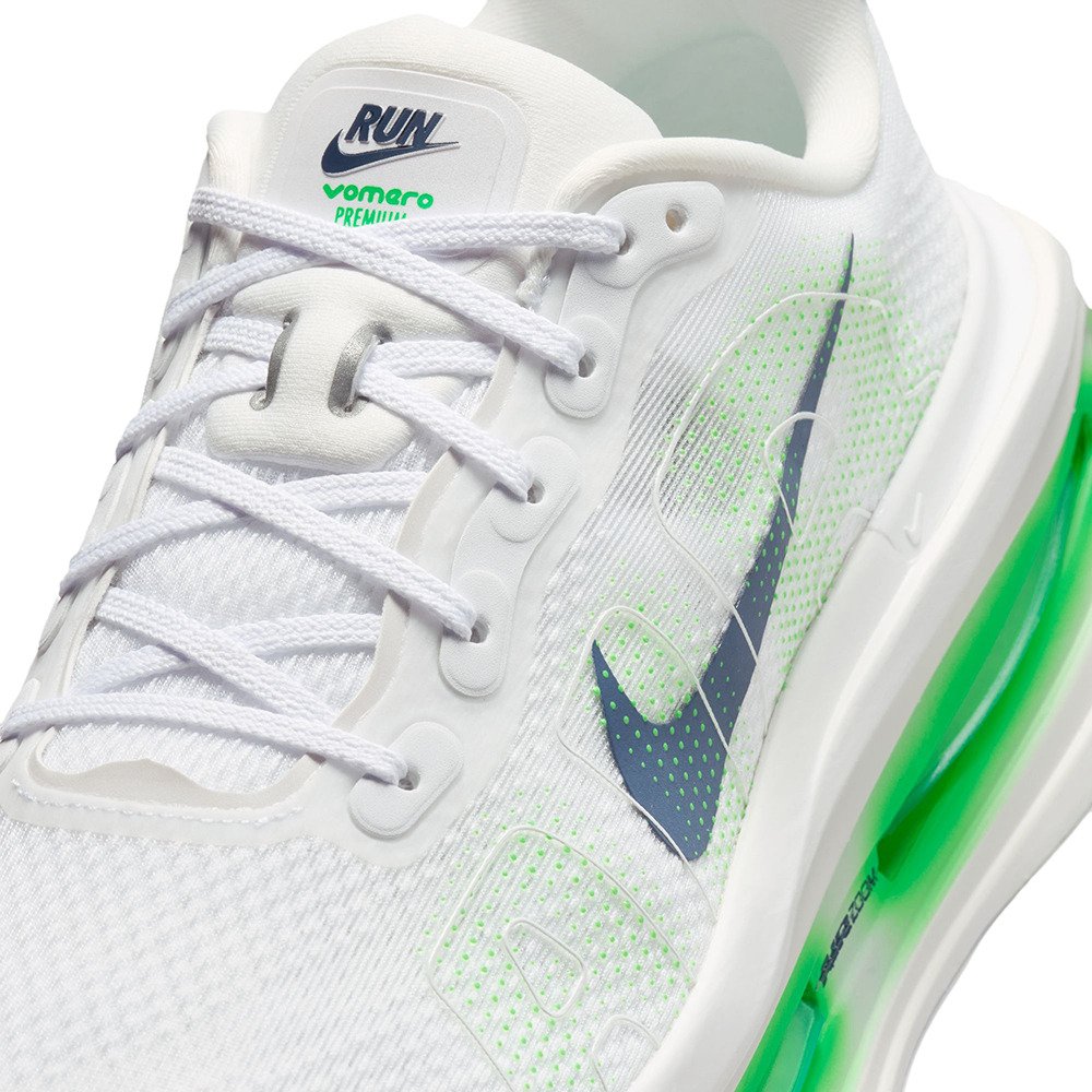 ナイキ（NIKE）（メンズ）ランニングシューズ ジョギングシューズ ズーム ボメロ プレミアム ホワイト グリーン HQ2050-102 スポーツ シューズ トレーニング
